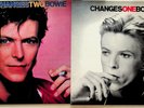 DAVID BOWIE Changes One & Two 2-LP Vinyl VG+ The Best of/Greatest Hits UK/GREECE