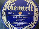 78RPM Blues Edna Hicks 'Tin Roof Blues' US Gennett Scarce