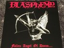 Blasphemy Fallen Angel of Doom LP Nuclear War Now NWN w Poster Black Metal