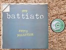 FRANCO BATTIATO - Fetus / Pollution - 1979 LP ORL 8127 etichetta Ricordi VERDE