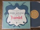 Four Sonatas For Two Violins And Figured Bass-Vinyl Lp-Urania Records–URLP 7046