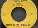 Steppers 60s Soul 45 on Bridges   Teach Me To Tighten Up   RARE   Hear