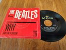 The Beatles Why, Cry For A Shadow 45 Picture Sleeve MGM K13227