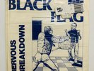 Black Flag Nervous Breakdown 7” Red Vinyl 1990 VG+/VG+ Original Shrink