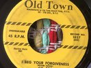 Rare Doo Wop Co-Eds I Beg Your Forgiveness  Old Town 7” 45rpm