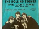 ROLLING STONES Pic Sleeve (Sleeve Only) The Last Time/Play With Fire London 9741