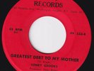 HENRY BROOKS Greatest Debt To My Mother RARE northern soul 45 Mini Skirts FUNK