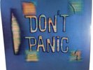 Hitch-Hikers Guide To The Galaxy Don't Panic Vinyl LP Douglas Adams