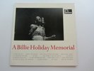 A BILLIE HOLIDAY MEMORIAL  ORIG 1960 UK LP  FONTANA  TFL 5106  EXCELLENT