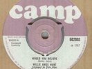 WILLIE AMOS HUNT**WOULD YOU BELIEVE**NORTHERN**SOUL**THE CAMP LABEL**HEAR