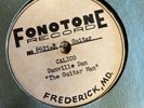 RARE FONOTONE RECORD ACETATE Guitar Dan BLUES BLUEGRASS ROOTS HILLBILLY Hear