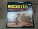 THE HORNETS 33RPM LP MOTORCYCLES U.S.A. ROCK GARAGE INSTRO HOT ROD LIBERTY