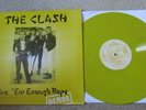 The Clash Give 'Em Enough Rope Demos Mustard Yellow Vinyl LP Ist Press Unplayed