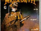 Megadeth “so far, so good...so what ” NM Columbia House OG ‘88 Capitol Records