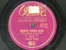 218g5.  Charlie Spand - Hoodoo Woman Blues & Gold Tooth Mama - Okeh 05757