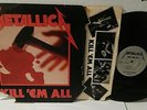 METALLICA Kill 'Em All 1983 Megaforce Records MRI 069 first press A1/A Silver LP