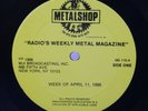 Metalshop LP Vinyl #115 April 11 1986 Ted Nugent Accept Krokus Led Zeppelin