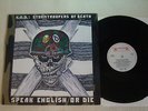 S.O.D. Stormtroopers of Death - Speak English Or Die LP Roadrunner Records 1985