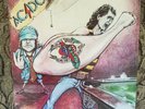 AC/DC Dirty Deeds Done Dirt Cheap LP 1981 APLP-020 Albert Productions Excellent