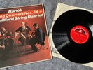 RARE SAX 5261 Bartok Quartets 3 & 4 Juilliard Qt 1st UK Red S/C Stereo LP NM/NM