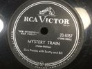 ELVIS PRESLEY 78 RPM: MYSTERY TRAIN/ I FORGOT TO - RCA VICTOR 20-6357- 1955