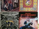 4 x Thin Lizzy Records. Jailbreak Fighting Johnny The Fox Live And Dangerous