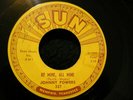 JOHNNY POWERS Be Mine, All Mine / With Your Love, ... Rockabilly Rock Sun 45 VG