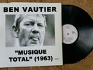 BEN VAUTIER Musique Total (1963) LP Slowscan #47/116 copies VG+/NM +extra FLUXUS