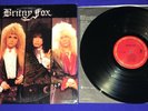 vintage Britney Fox ST LP RECORD HAIR/GLAM METAL VINYL 1988 Girlschool