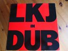 LINTON KWESI JOHNSON - LKJ IN DUB LP - Nr MINT A2/B2 UK REGGAE DUB
