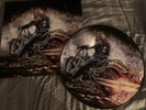 Iron Maiden Powerslave In Madrid Rare Picture Disc Vinyl Australian Import