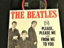 Beatles Please Me/From Me To You Vee-Jay Vinyl 581 45 w/ Sleeve1964 MR copyright
