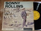 Sonny Rollins Way Out West DG Contemporary lp Mono