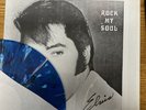 Elvis Presley Rock My Soul Blue Vinyl Vintage LP Record With Poster