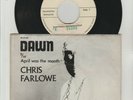 chris farlowe - dawn - april was the month - rare promo musterplatte IM 24008