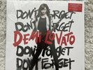 Demi Lovato Dont Forget LP Clear W Red & Black Vinyl UO Exclusive Sold Out