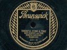 78tk-Hillbilly-BRUNSWICK 223-Roy Harvey-No.Carolina Ramblers-(There'll come a )