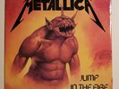 Metallica Jump In The Fire Rare  45 rpm Vinyl Heavy Metal