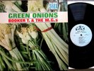 BOOKER T.& MG's GREEN ONIONS 1962 U.S.1st Press BLUE STAX-MONO 701  EXCELLENT LP