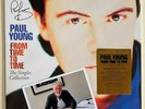 PAUL YOUNG * FROM TIME TO TIME - THE SINGLES * SIGNED LIMITED 2x BLUE VINYL * BN