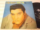 ELVIS PRESLEY rare  LP  silver black 1ST   UK  lovely EX EX 10 INCH LOVING YOU