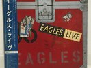 EAGLES / LIVE JAPAN ISSUE DOUBLE LP W/OBI, INSERT, INNER*2, POSTER