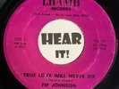 Raw MS Bluegrass Banjo Bopper 45 FIP JOHNSON True Love CRAMB private obscure Mp