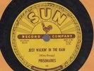 Org PRISONAIRES Baby Please/Just Walkin' In The Rain 78 Sun 186 Doo Wop R&B