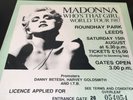 Madonna Whos That Girl Live 87 Leeds Double LP Vinyl Record Dance Pop