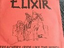 Rare Mint NWOBHM ELIXIR -Treachery (Ride Like )1985 1st pressing elixir records