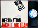 JACKIE MCLEAN Destination... Out  LP BLUE NOTE 84165 NY RVG Bobby Hutcherson