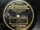WEST COAST JAZZ: ABE LYMAN’S CALIFORNIA ORCH - ’SHAKE THAT THING’ BRUNSWICK 78