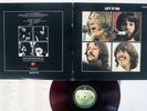 BEATLES LET IT BE TOSHIBA AP-80189 Japan RED VINYL VINYL LP