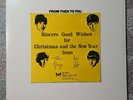The Beatles Official Fan Club Record  From Then To You LP Vinyl Christmas Record